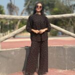Elegant Free Size Pleated Co-ord Set from Thailand